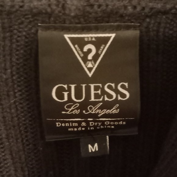 thick Guess cotton cardigan - Picture 2 of 3